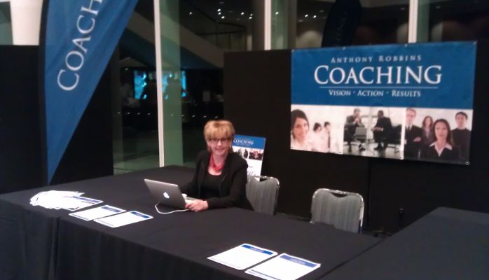 Bernadette coaching LIVE as Tony Robbins resident coach for Date With Destiny and Unleash The Power in Sydney, Gold Coast and Melbourne.